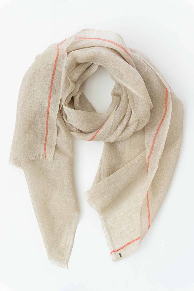 Lightweight Linen Scarf